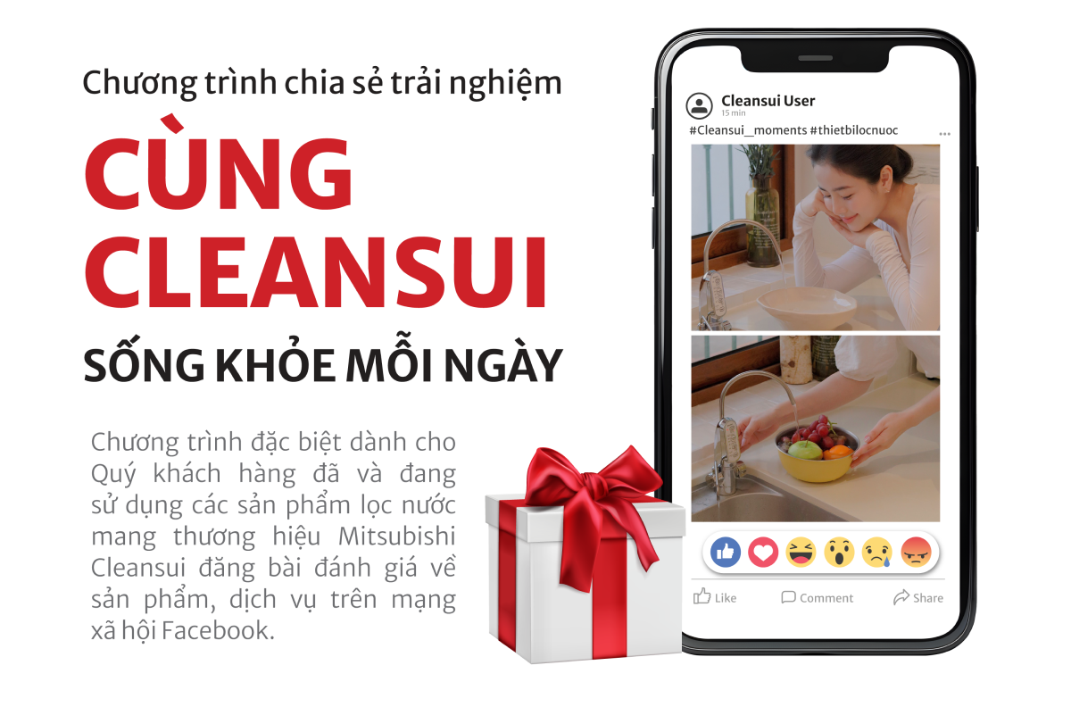 Thông tin chương trình Cleansui